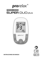 Prorelax TENS+EMS SUPER DUO plus Instrucciones De Manejo