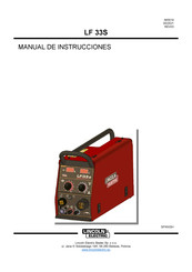 Lincoln Electric LF 33S Manual De Instrucciones