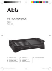 AEG TG340 Libro De Instrucciones