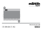 marklin 60832 Manual Del Usario