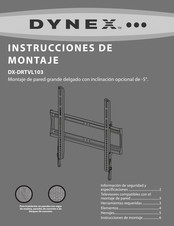 Dynex DX-DRTVL103 Instrucciones De Montaje