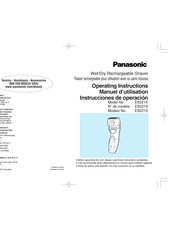 Panasonic ES2219 Instrucciones De Operación