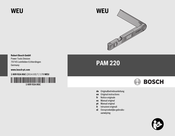 Bosch PAM 220 Manual Original