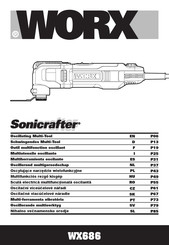 Worx Sonicrafter WX686 Manual Del Usario