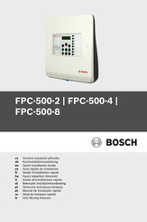 Bosch FPC-500-2 Guía Rápida De Instalación