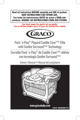 Graco Cuddle Cove Elite Manual Del Proprietário