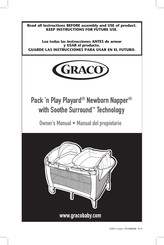 Graco Pack 'n Play Playard Newborn Napper with Soothe Surround Technology Manual Del Propietário