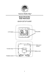 La Crosse Technology WS-8120U Guía De Configuración Rápida