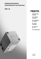 Festo ZSB-1/8 Instrucciones De Utilizacion