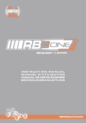 RBP RB E ONE 1/8 RTR Manual De Instrucciones