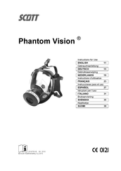 Scott Phantom Vision Instrucciones Para El Uso