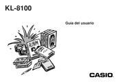 Casio KL-8100 Guia Del Usuario