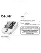 Beurer BM 44 Manual De Instrucciones