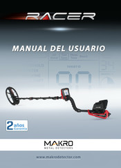 Makro Metal Detectors RACER Manual Del Usuario