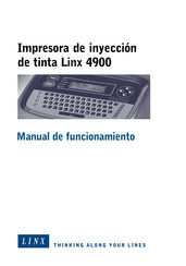 Linx 4900 Manual De Funcionamiento