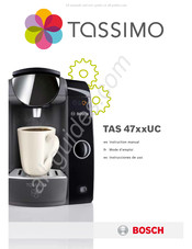 Bosch TASSIMO TAS 55UC Serie Instrucciones De Uso