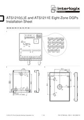 UTC Fire & Security interlogix ATS1210(L)E Manual De Instalación