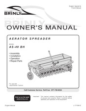 Brinly AS-40 BH Manual Del Propietário