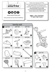 SmarTrike Vanilla 665 Manual Del Usuario