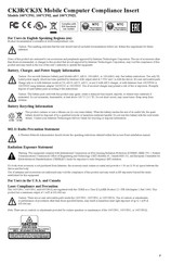 Honeywell Intermec CK3R Manual Del Usuario