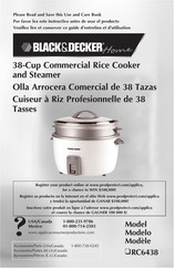 BLACK&DECKER Home RC6438 Manual Del Usuario