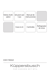 KÜPPERBUSCH EWK178002Z Manual De Instrucciones