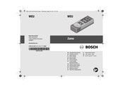 Bosch Zamo WEU Manual Original