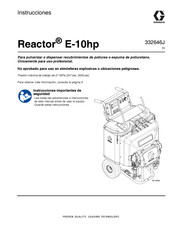 Graco Reactor E-10hp Instrucciones