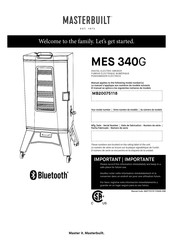 Masterbuilt MES 340G Manual Del Usuario