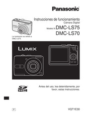 Panasonic Lumix DMC-LS70 Instrucciones De Funcionamiento