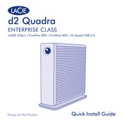 LaCie d2 Quadra Guía De Instalación Rápida