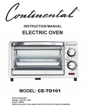 Continental CE-TO101 Manual De Instrucciones