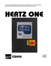 EBARA HERTZ ONE Manual