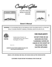 Comfort Glow QF4544R Instrucciones De Instalación Y El Manual De Propietario