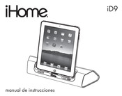 iHome iD9 Manual De Instrucciones