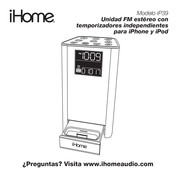 iHome iP39 Inicio Rápido