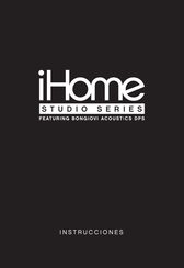 iHome STUDIO Serie Instrucciones