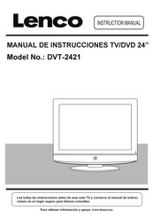 Lenco DVT-2421 Manual De Instrucciones