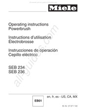 Miele SEB 234 Instrucciones De Operación