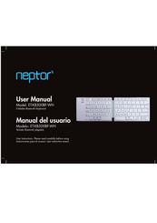 neptor ET-KB300BF-WH Manual Del Usuario