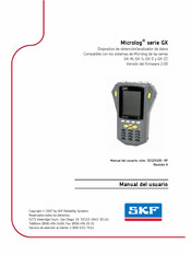 SKF Microlog GX Serie Manual Del Usuario