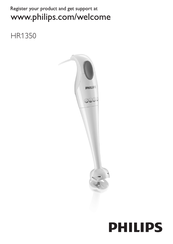 Philips HR1350/70 Manual De Instrucciones