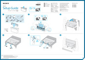 Sony BRAVIA XBR-43X800G Guía De Configuración