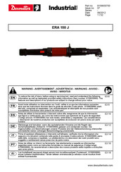 Desoutter ERA 150 J Instrucciones Originales