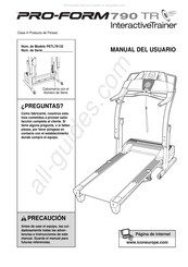 Pro-Form 790 TR Manual Del Usuario