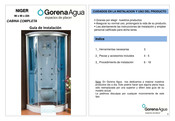 Gorena Agua NIGER Guia De Instalacion