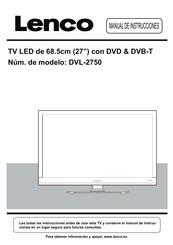 Lenco DVL-2750 Manual De Instrucciones