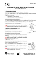 PROTEOR 1M115 Instrucciones De Uso