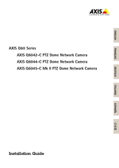 Axis Communications Q6045-C Mk II Manual Del Usuario
