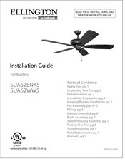 Ellington SUA62BNK5 Guia De Instalacion